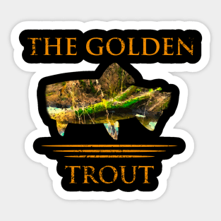 The Golden Trout Sticker